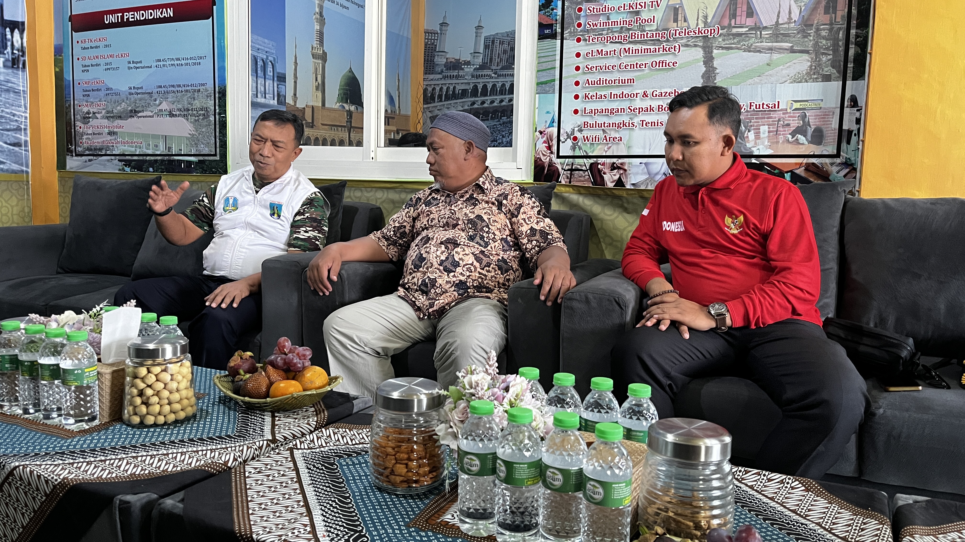 Pertemuan Persiapan LT III Kwarcab Mojokerto di Ponpes eLKISI Pungging