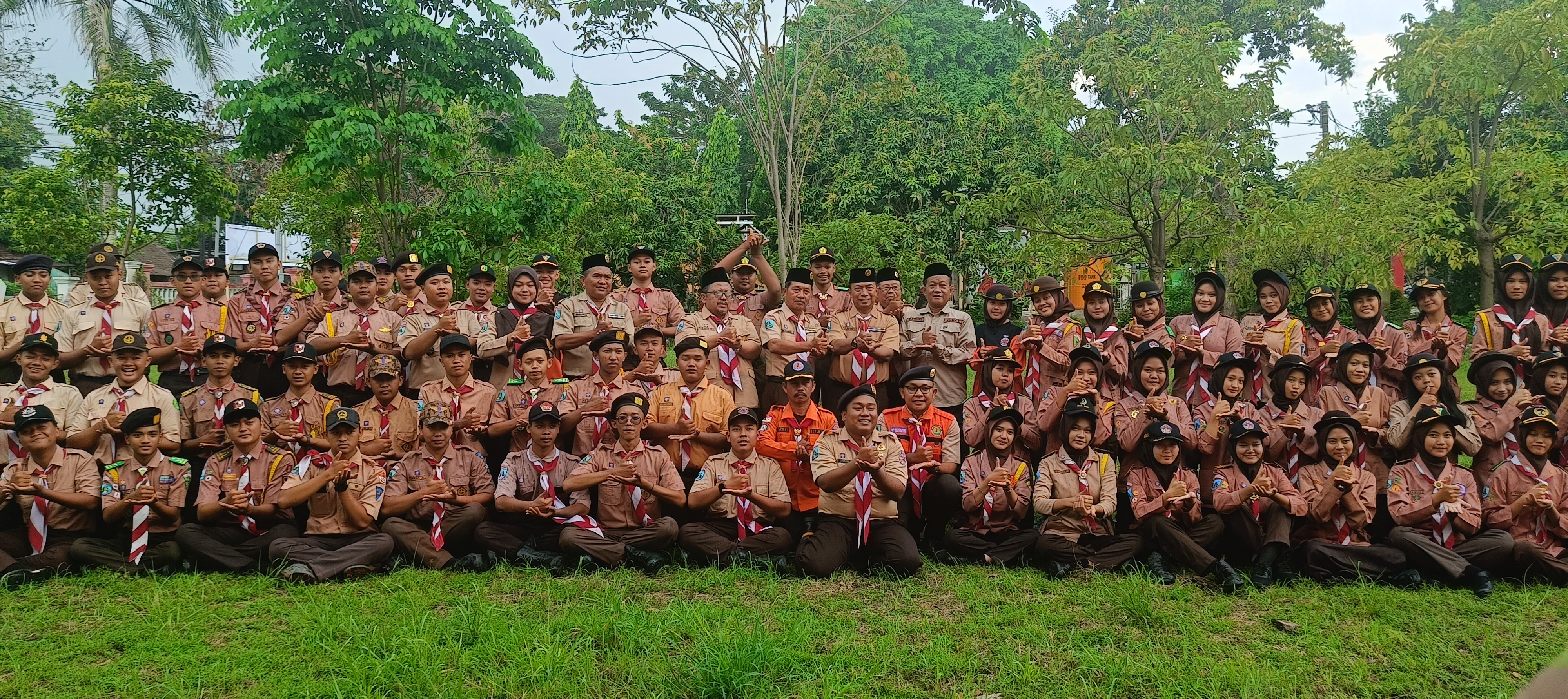 Waka Kwarcab Mukhtar Sundono Buka Dikdas Brigade Penolong 13.16, 72 Penegak Digembleng Menjadi Relawan Tanggap Tangguh dan Trengginas.